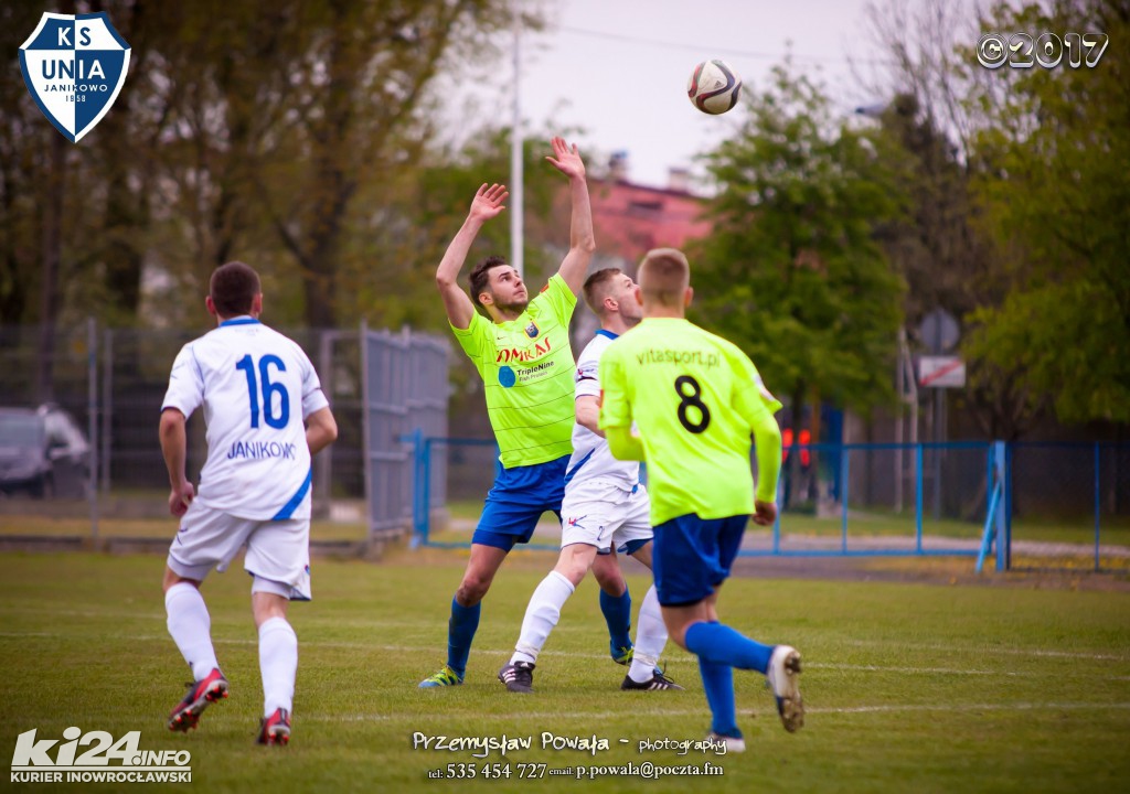 Unia Janikowo - Naprzód Jabłonowo Pomorskie 3.05.2017