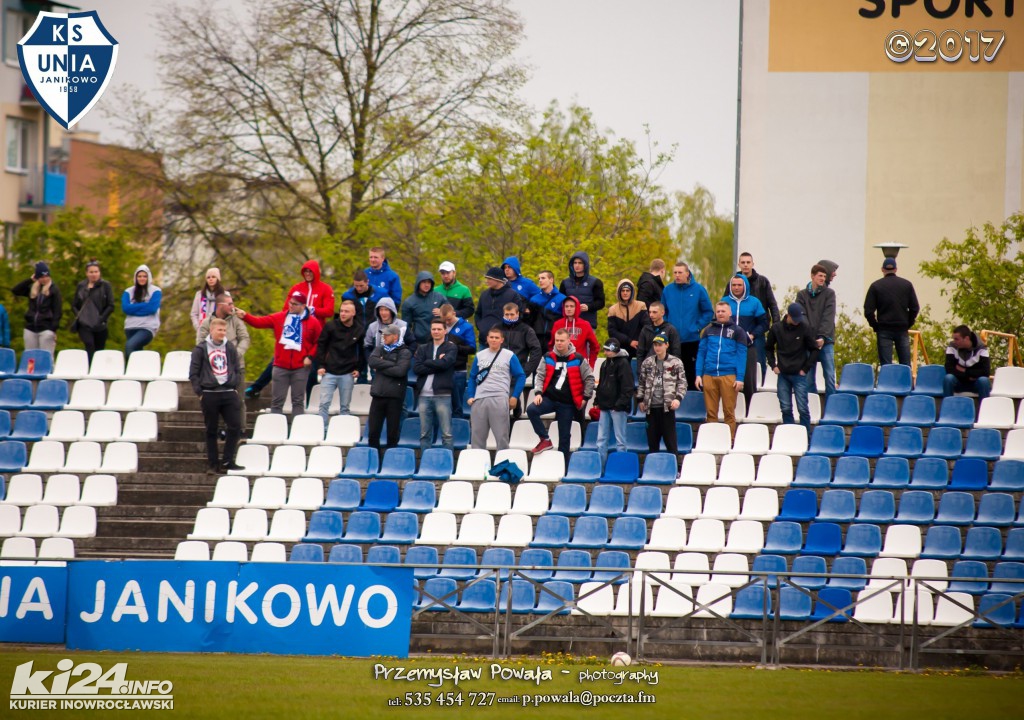 Unia Janikowo - Naprzód Jabłonowo Pomorskie 3.05.2017