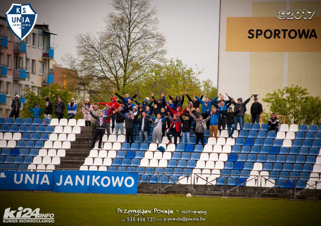 Unia Janikowo - Naprzód Jabłonowo Pomorskie 3.05.2017