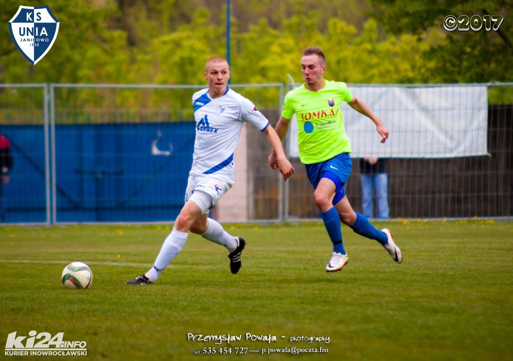 Unia Janikowo - Naprzód Jabłonowo Pomorskie 3.05.2017