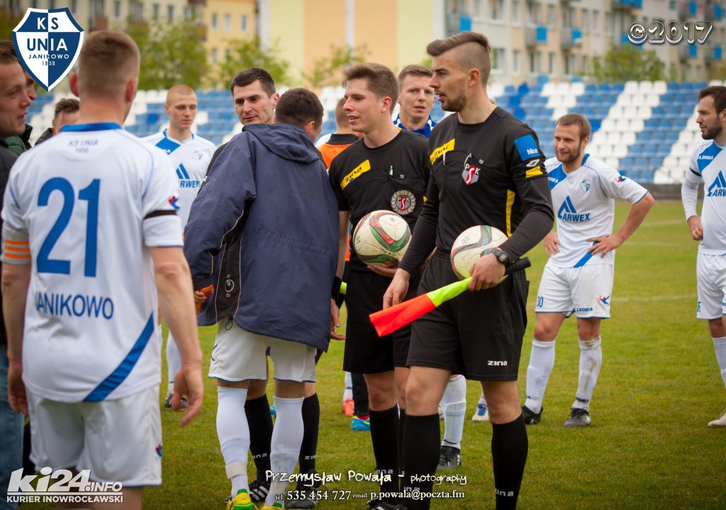 Unia Janikowo - Naprzód Jabłonowo Pomorskie 3.05.2017