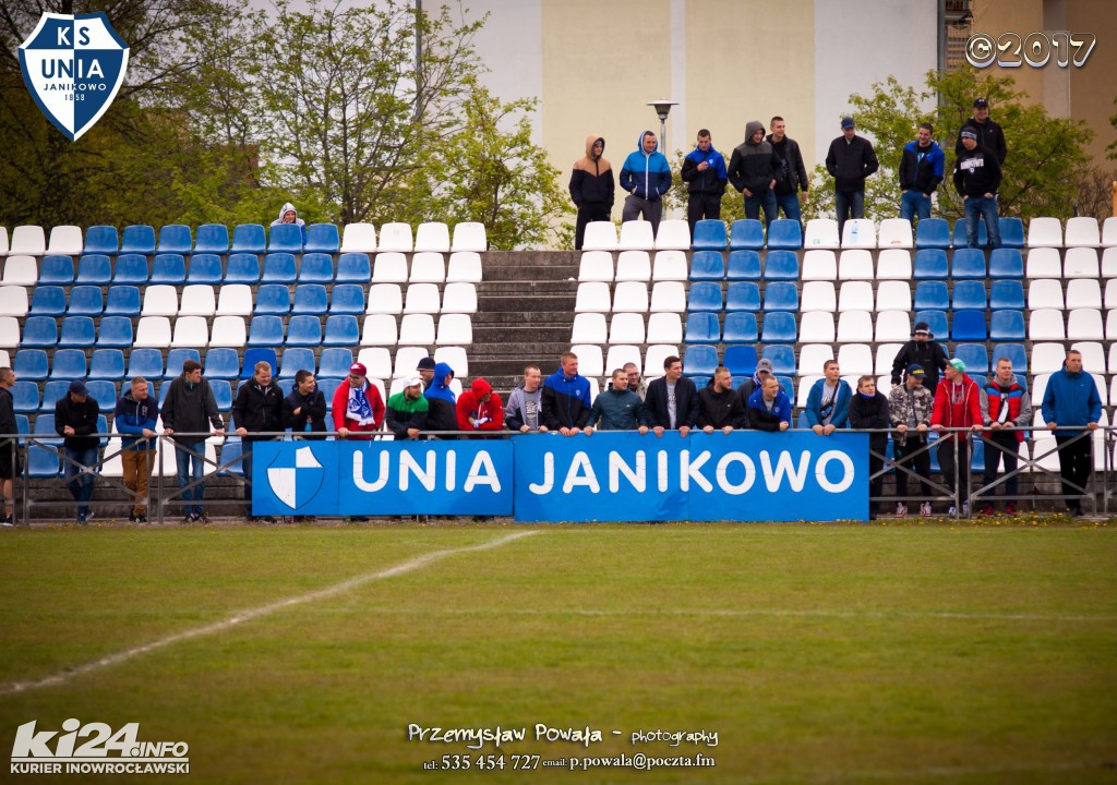 Unia Janikowo - Naprzód Jabłonowo Pomorskie 3.05.2017