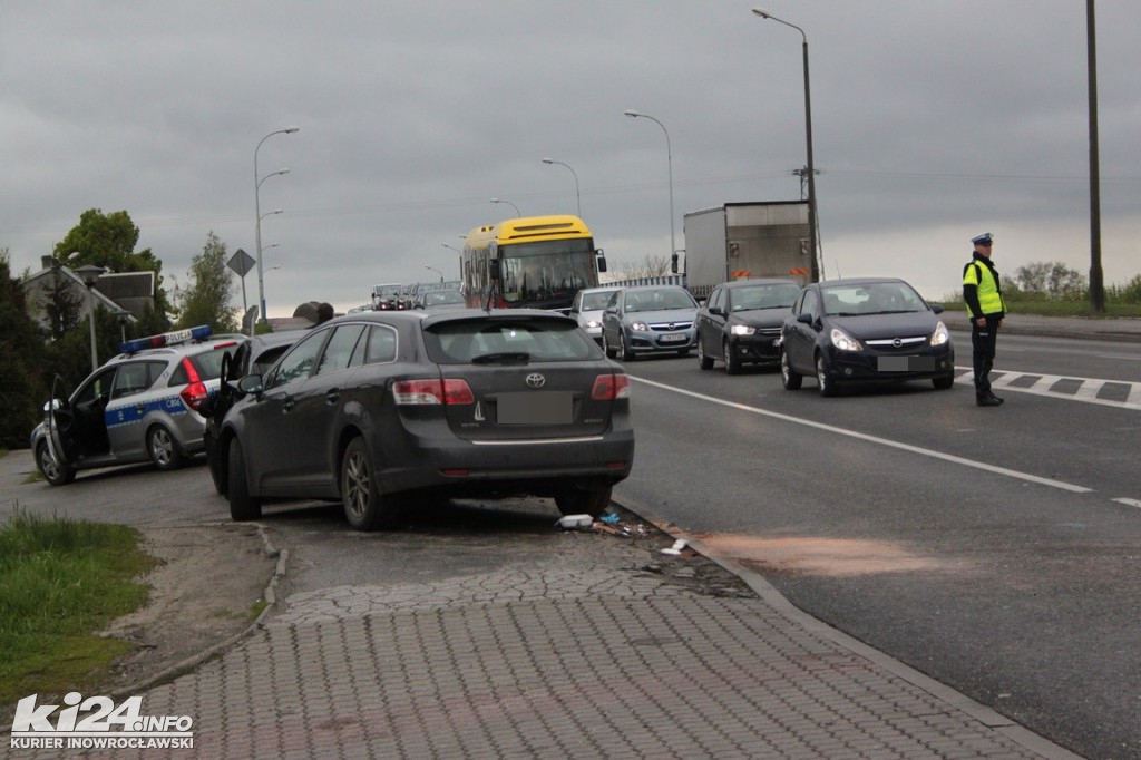 Zderzenie aut na ul. Poznańskiej