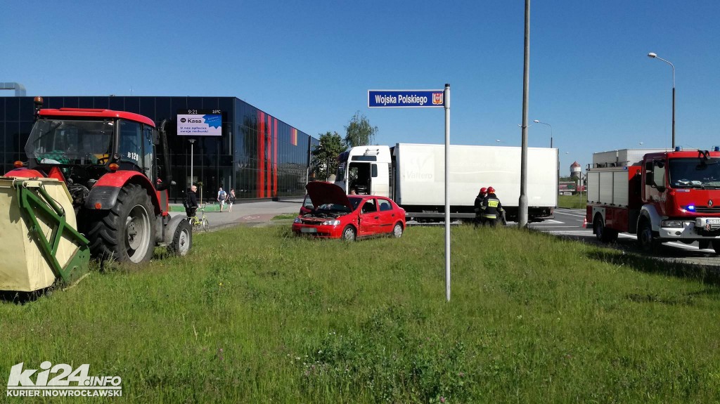 Kraksa na rąbińskim skrzyżowaniu