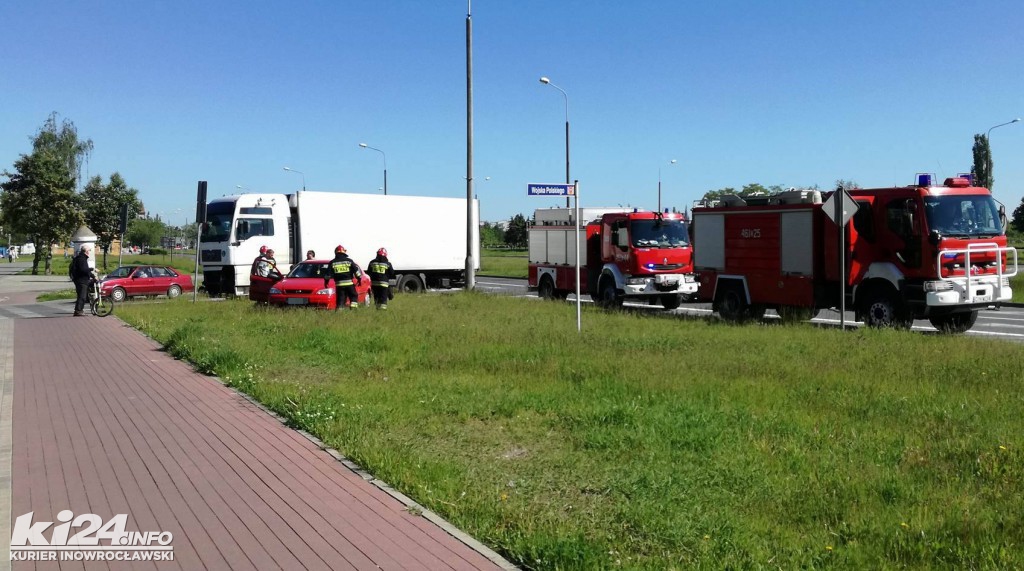 Kraksa na rąbińskim skrzyżowaniu