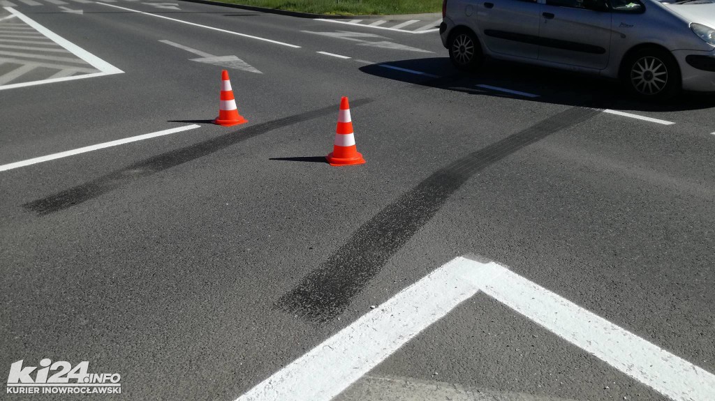 Kraksa na rąbińskim skrzyżowaniu
