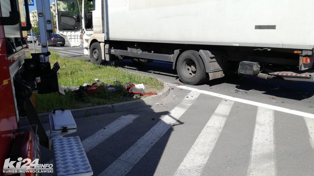 Kraksa na rąbińskim skrzyżowaniu