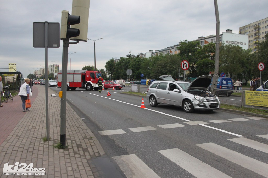 Kraksa przy skarbówce. Są poważne utrudnienia