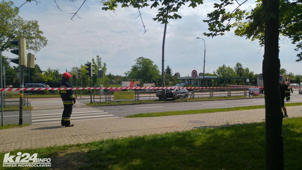 Kraksa przy skarbówce. Są poważne utrudnienia