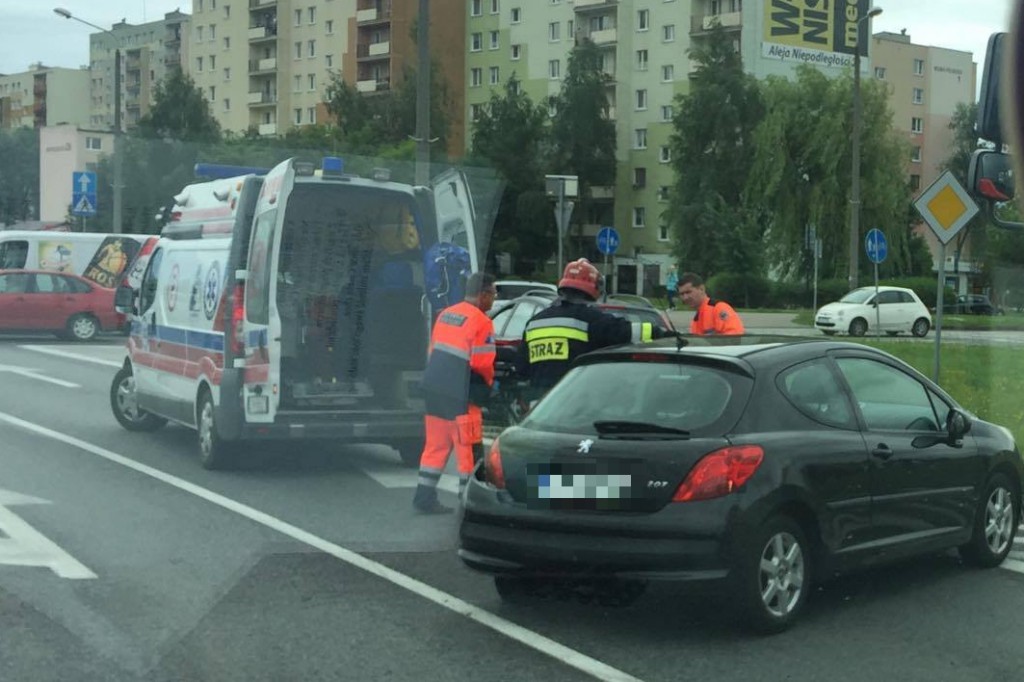 Wypadek na os. Rąbin