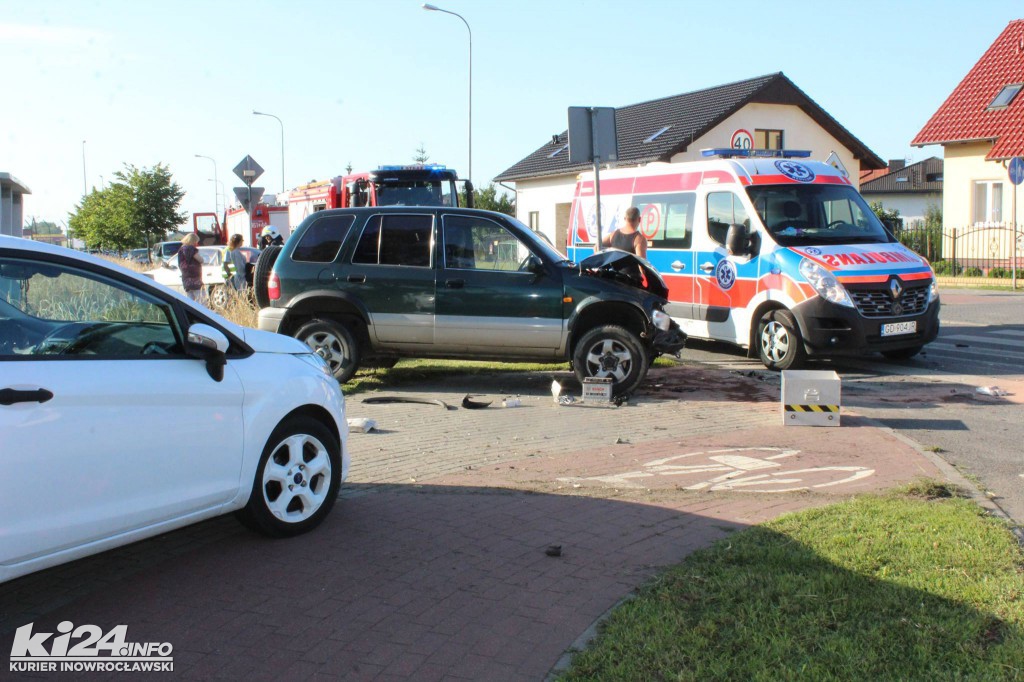 Wypadek w Pakości
