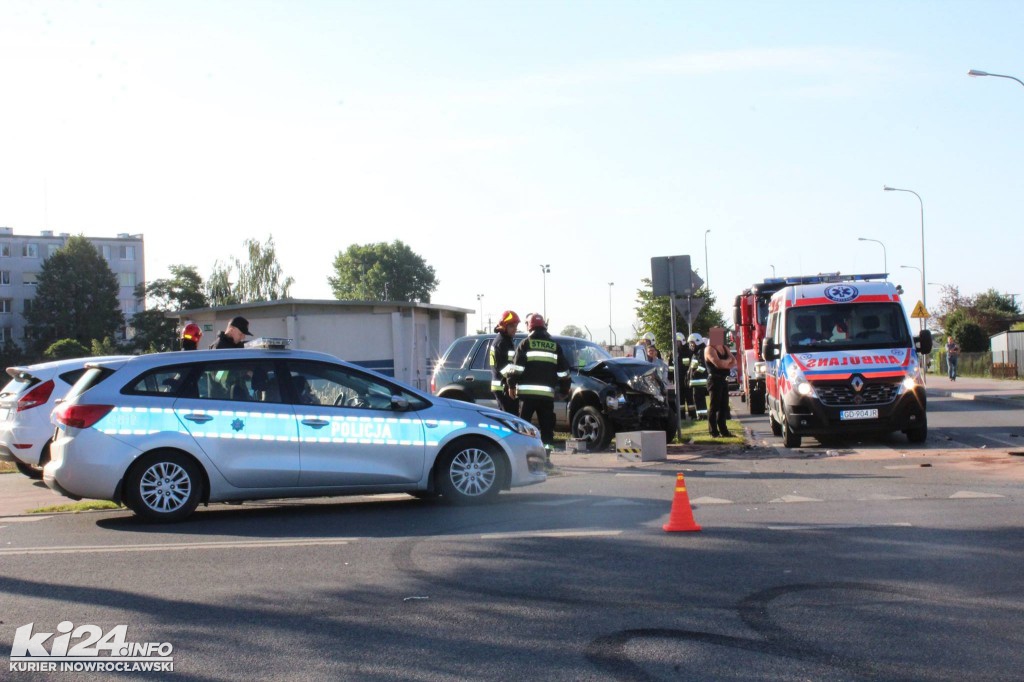 Wypadek w Pakości