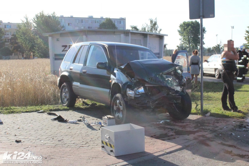 Wypadek w Pakości