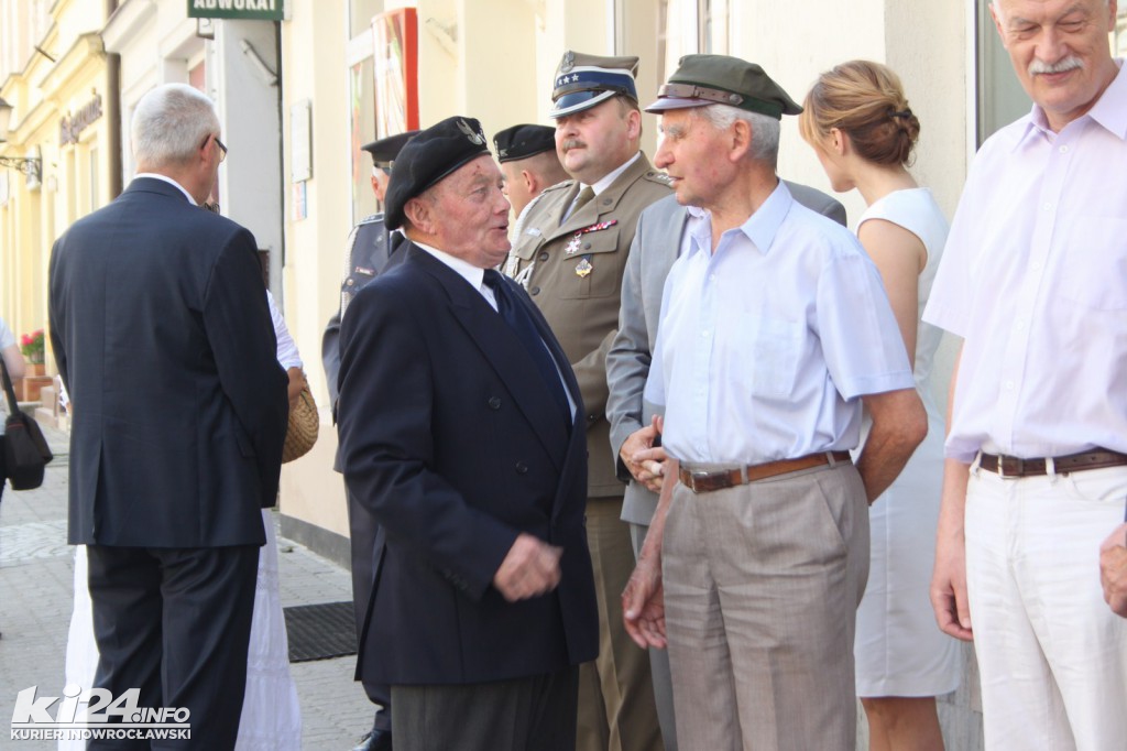 Odsłonięcie tablicy upamiętniającej Andrzeja Szwajkerta