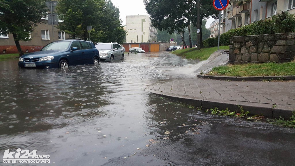 Inowrocław po burzy