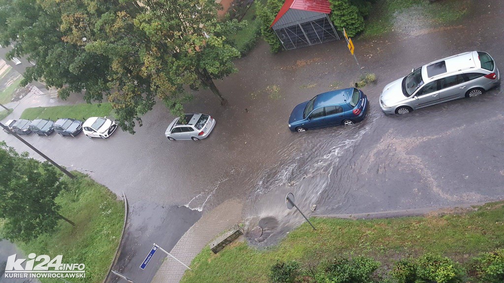 Inowrocław po burzy