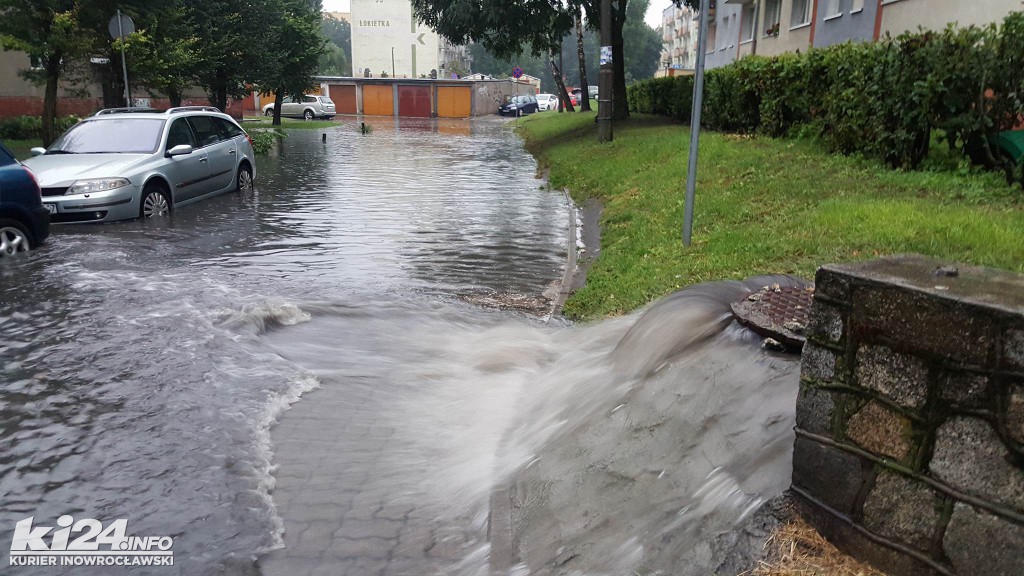 Inowrocław po burzy