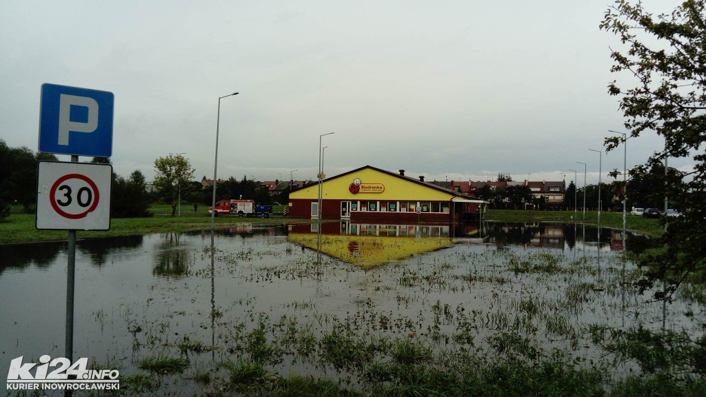 Inowrocław po burzy