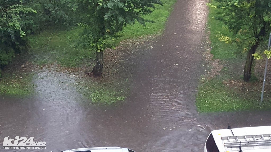 Inowrocław po burzy