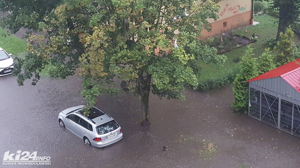Inowrocław po burzy