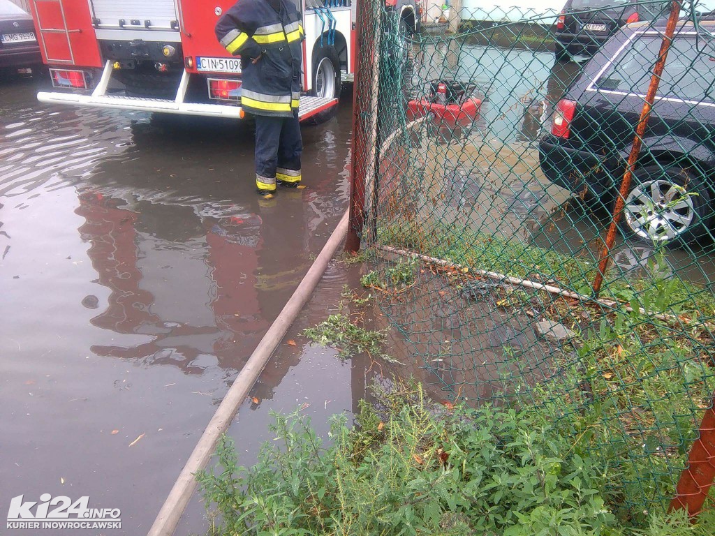 Inowrocław po burzy