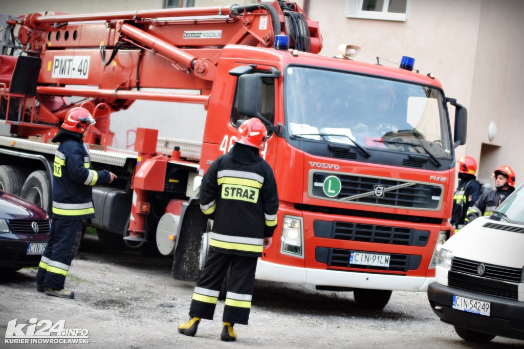 Pożar w bloku przy ul. Wawrzyniaka