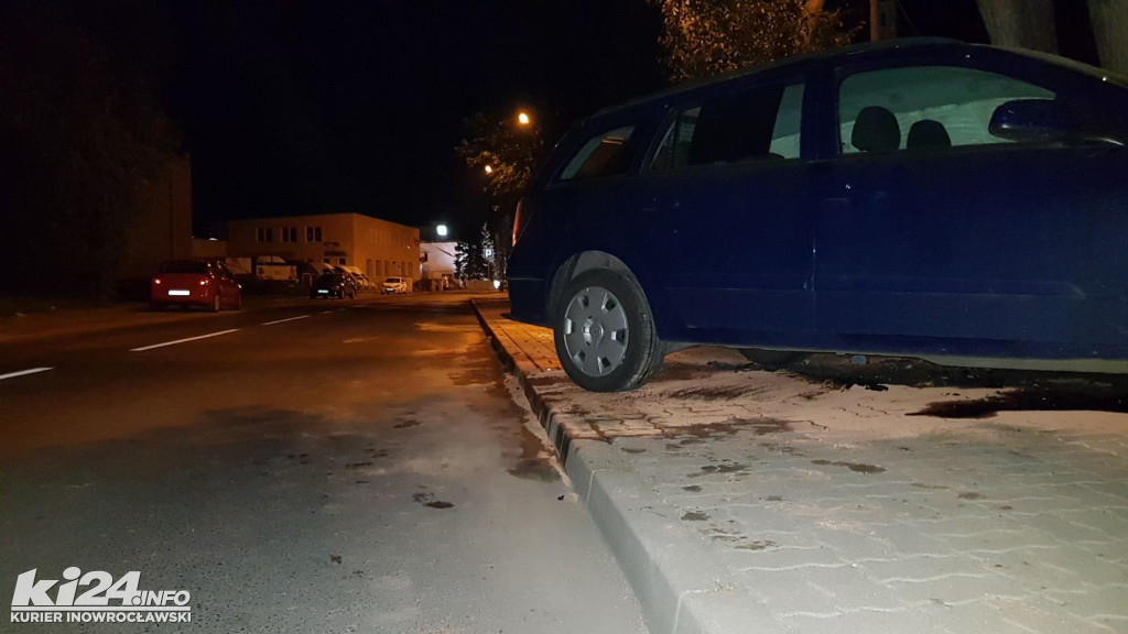 Nocna kraksa na Cegielnej
