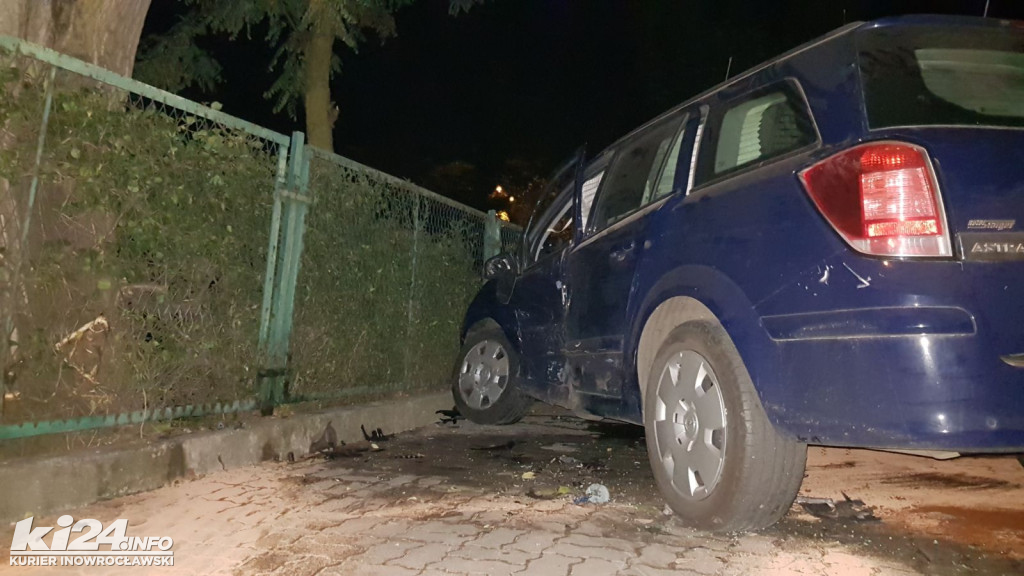 Nocna kraksa na Cegielnej