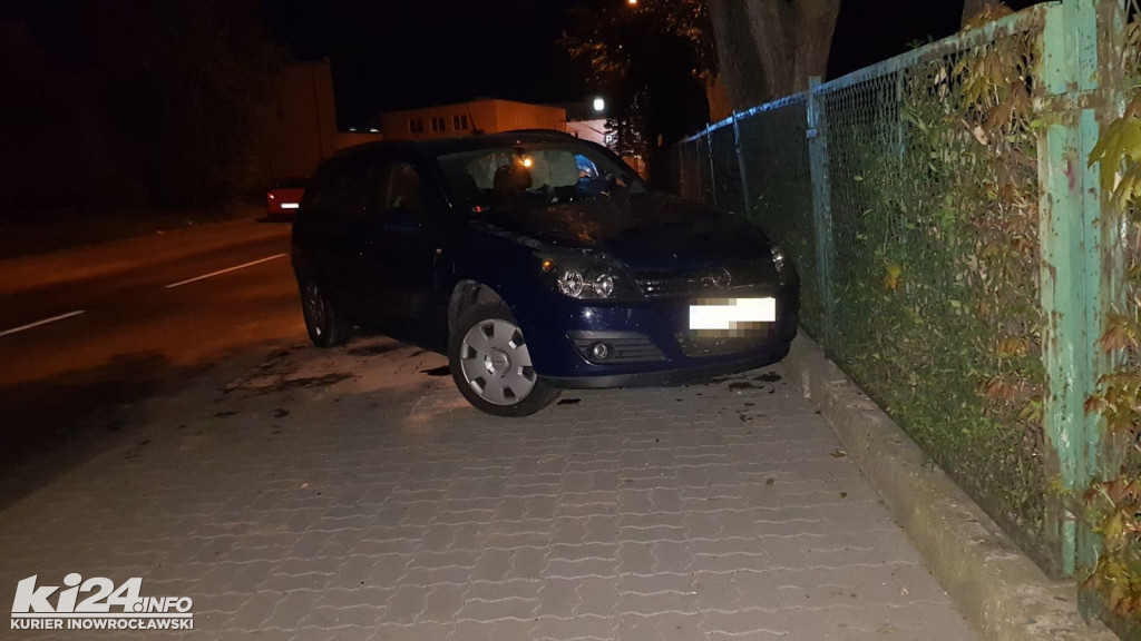 Nocna kraksa na Cegielnej