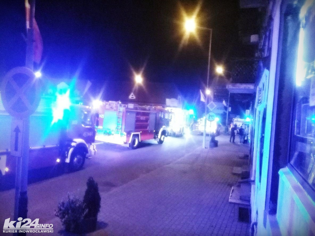 Wypadek w Kruszwicy na rynku
