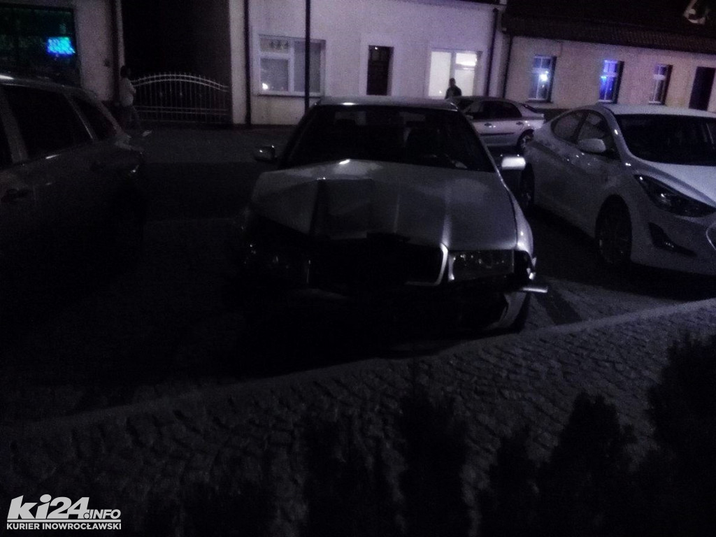 Wypadek w Kruszwicy na rynku