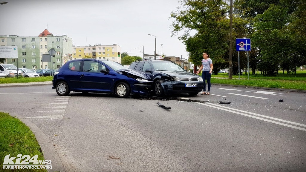 Kolizja na Świętokrzyskiej