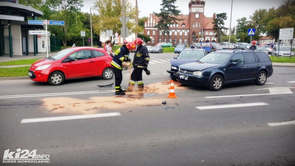 Kolizja na Świętokrzyskiej