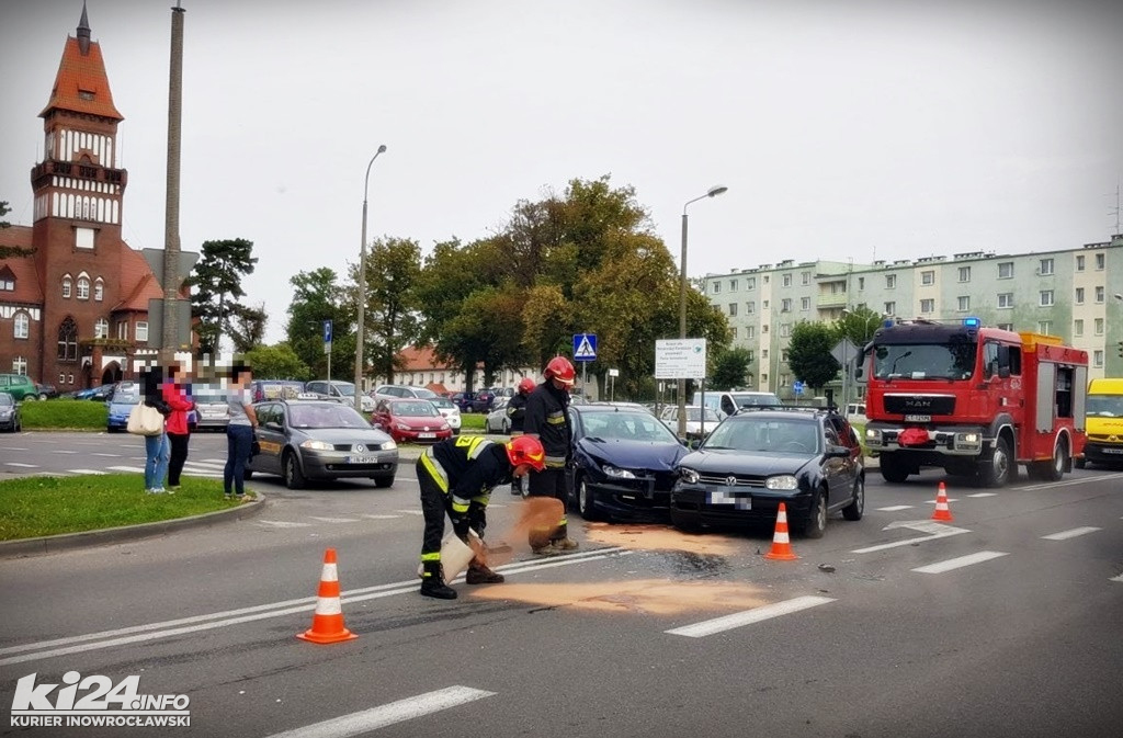 Kolizja na Świętokrzyskiej