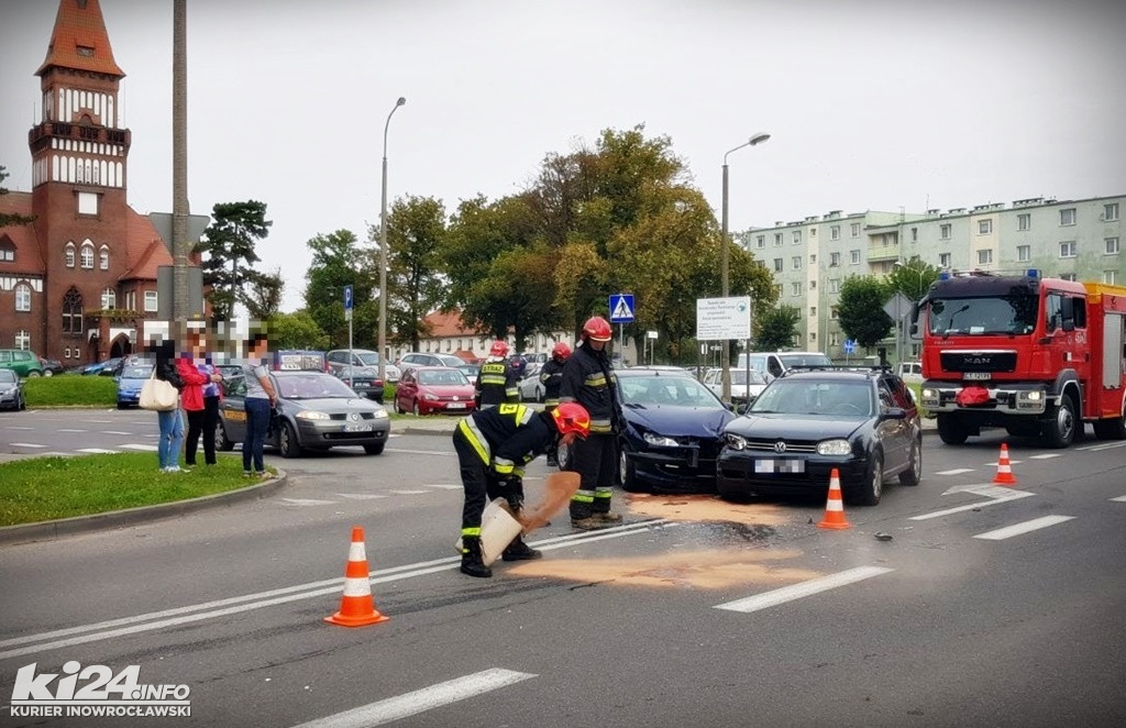 Kolizja na Świętokrzyskiej