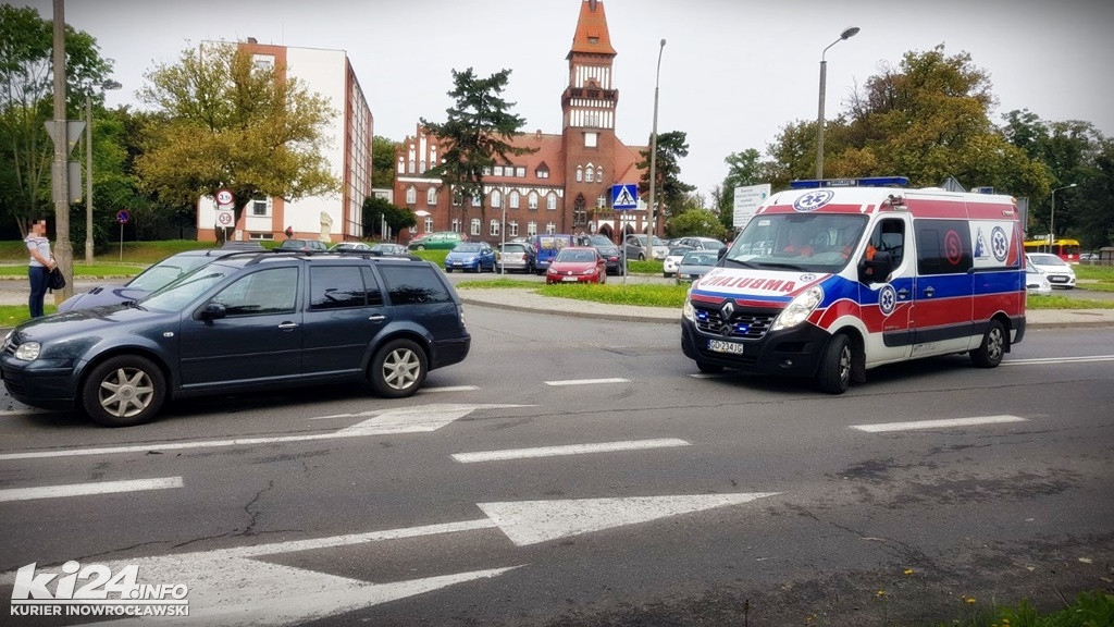 Kolizja na Świętokrzyskiej