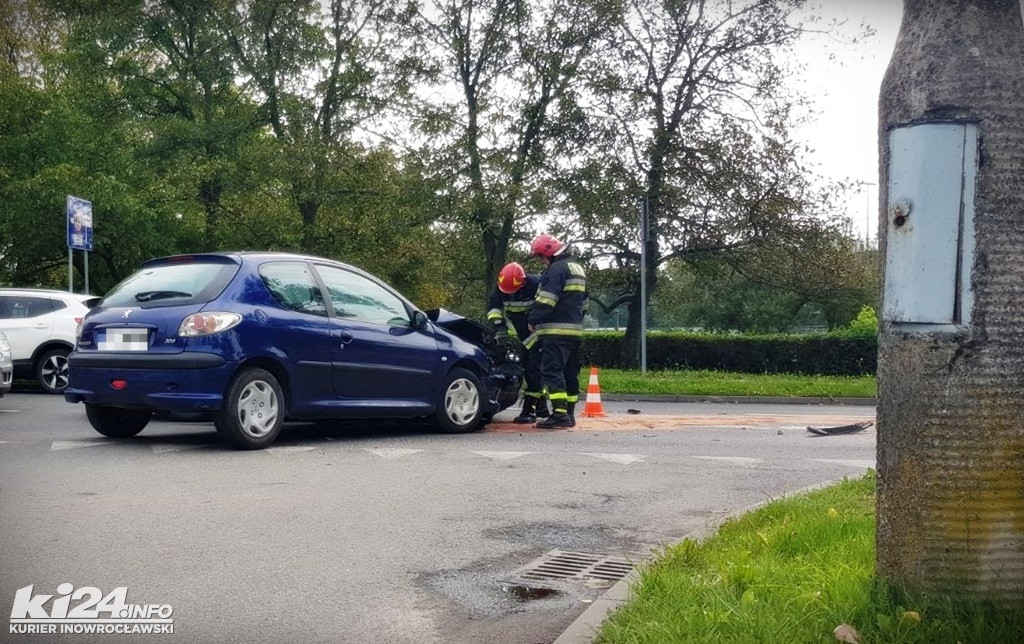 Kolizja na Świętokrzyskiej