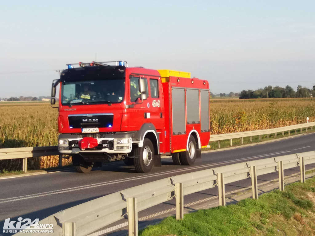 Kolizja na obwodnicy Janikowa