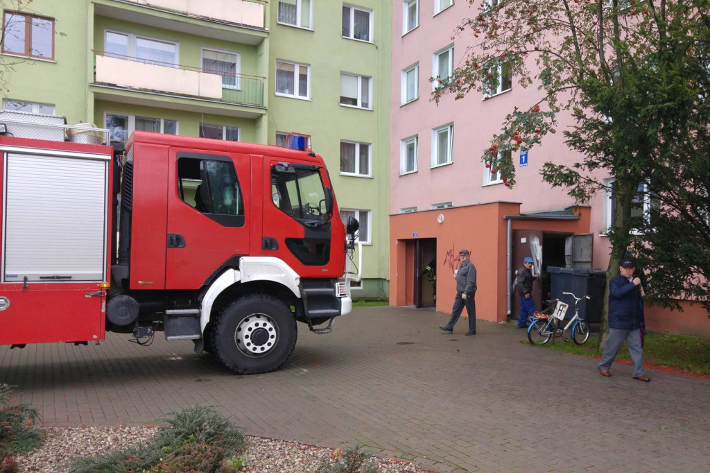 Strażacka interwencja na Rąbinie