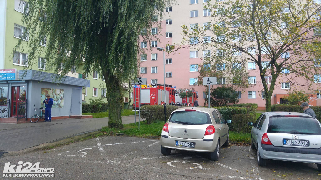 Strażacka interwencja na Rąbinie