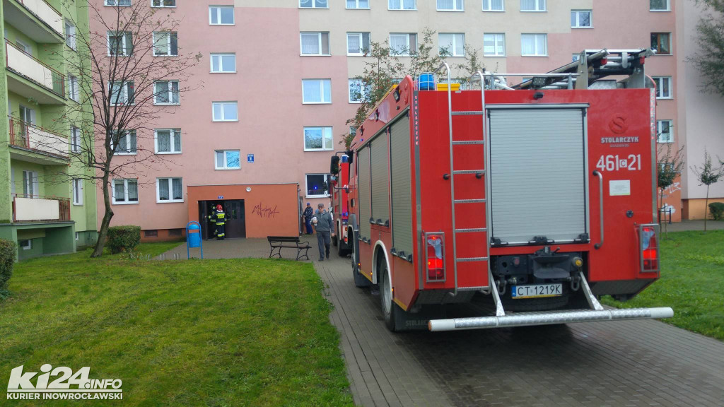 Strażacka interwencja na Rąbinie