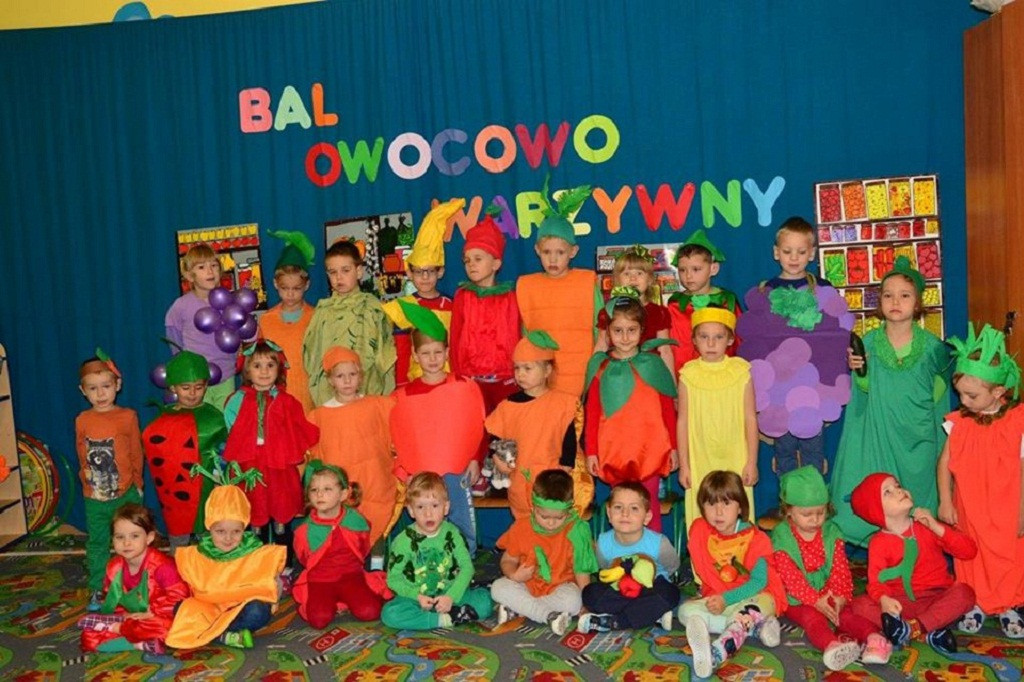 Bal owocowo-warzywny w przedszkolu 