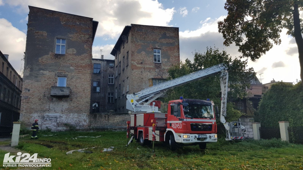 Pożar budynku gospodarczego przy ul. Solankowej