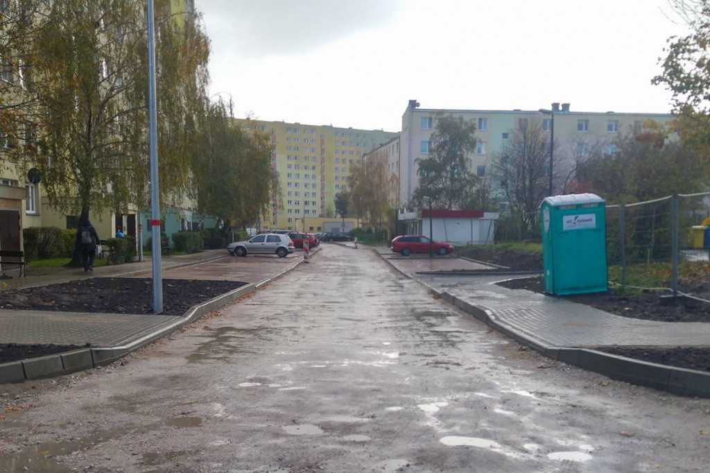 Niekończący się remont ul. Krzymińskiego