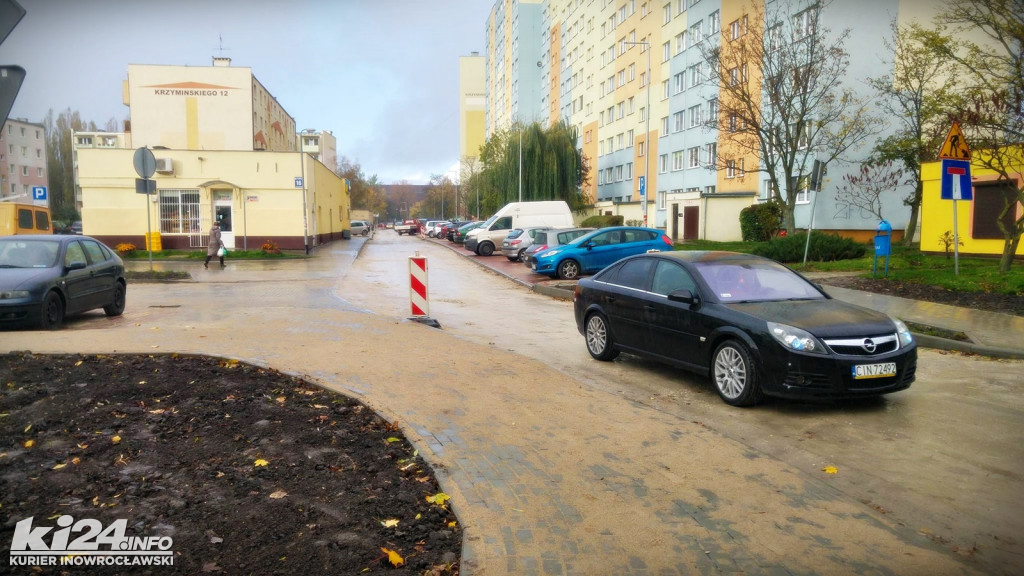 Niekończący się remont ul. Krzymińskiego