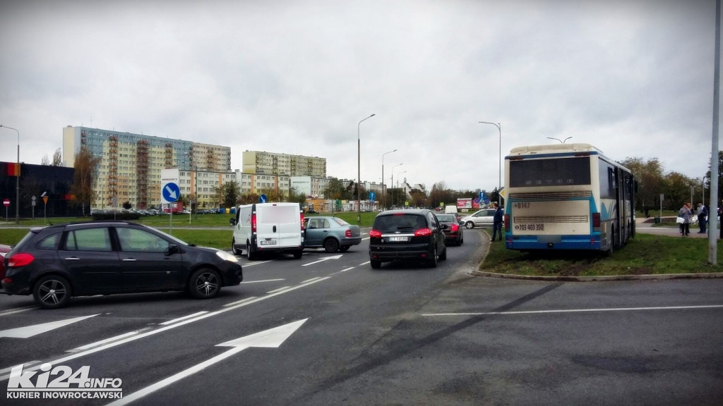 Kraksa na osiedlu Rąbin