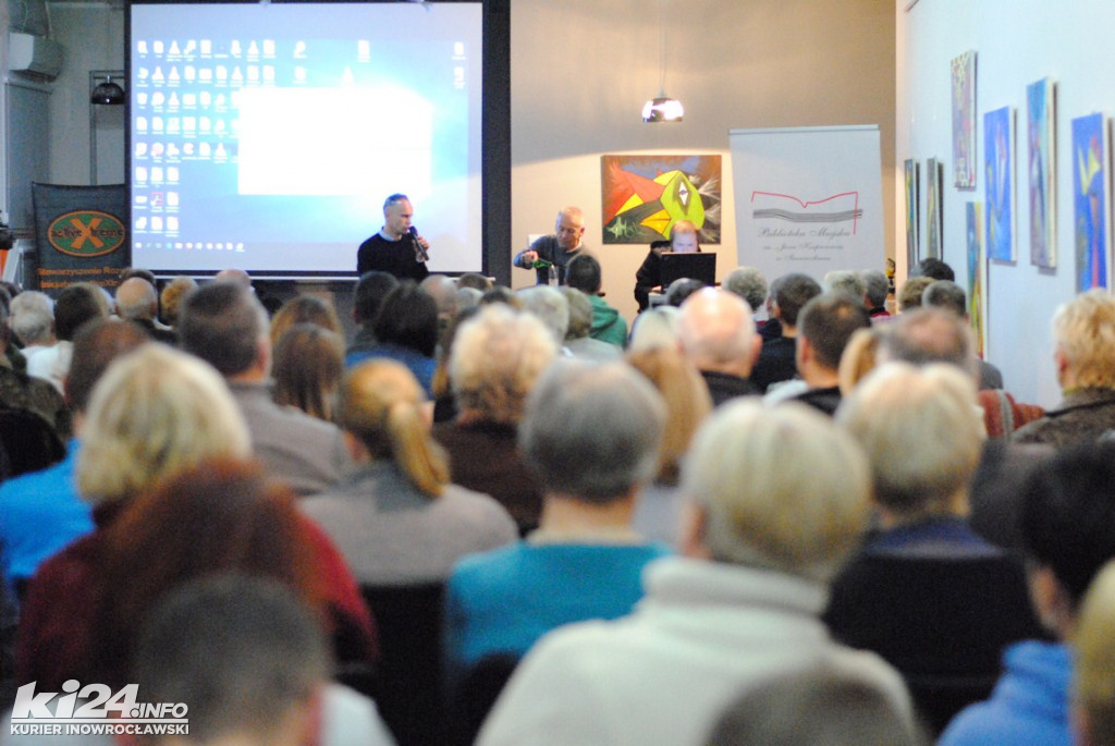 Piotr Pustelnik w Bibliotece Miejskiej