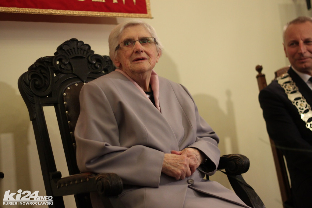 Teresa Klonowska nowym Honorowym Obywatelem Miasta Inowrocławia