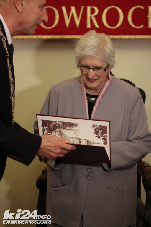 Teresa Klonowska nowym Honorowym Obywatelem Miasta Inowrocławia