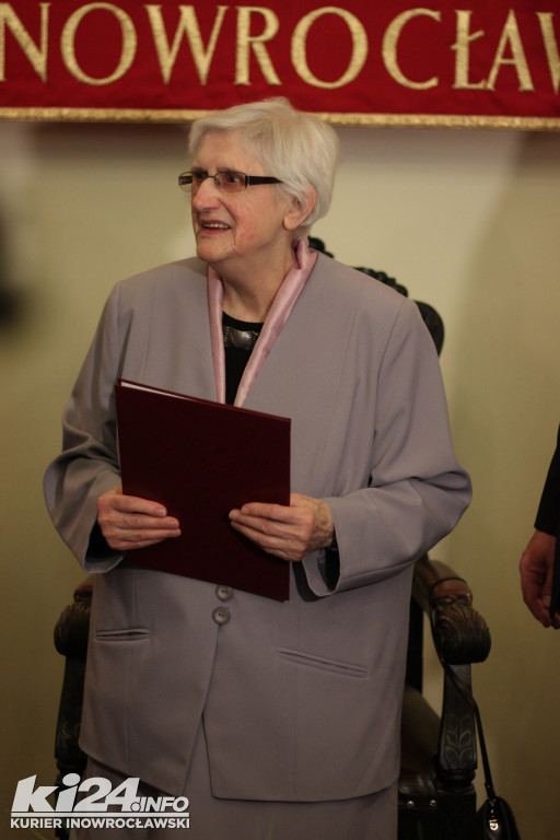 Teresa Klonowska nowym Honorowym Obywatelem Miasta Inowrocławia